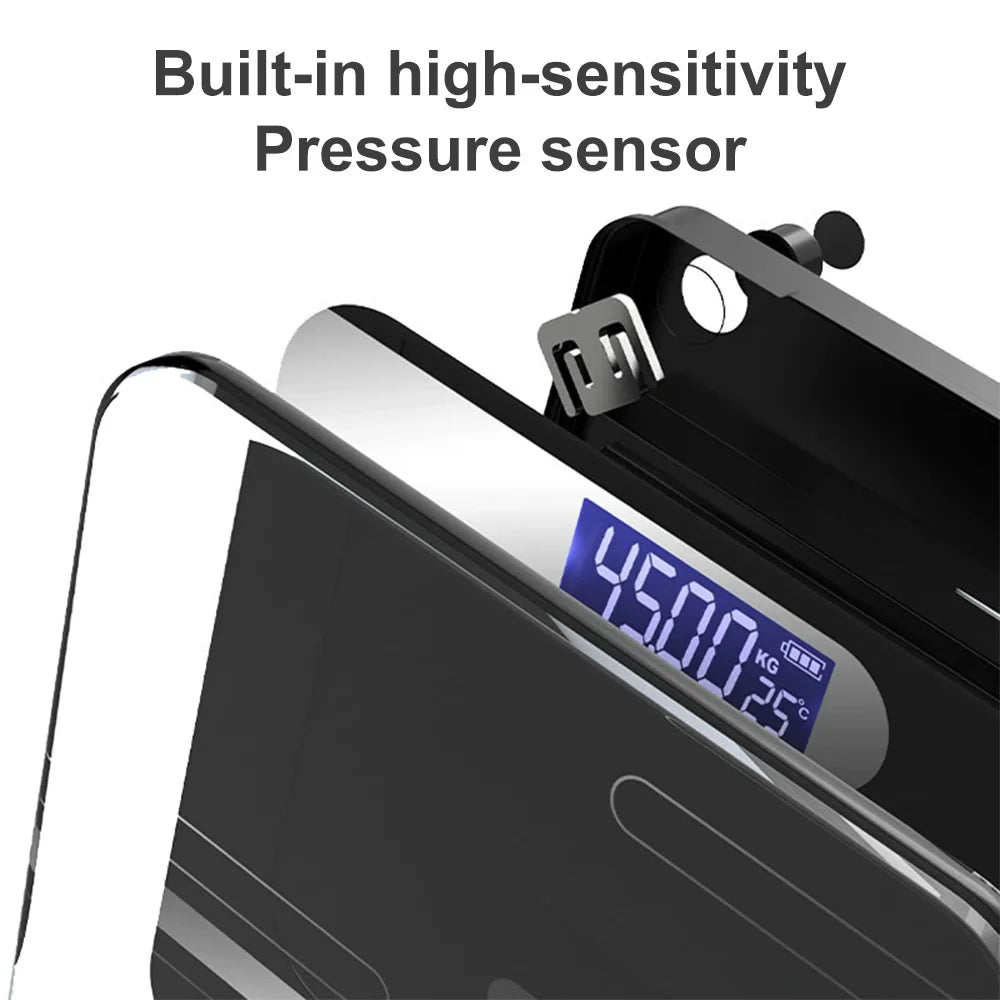 Sleek Digital Body Weight Scale with LCD Display Precision Floor-Standing Health Scale Body Weight Body Fat Exquisite Gift