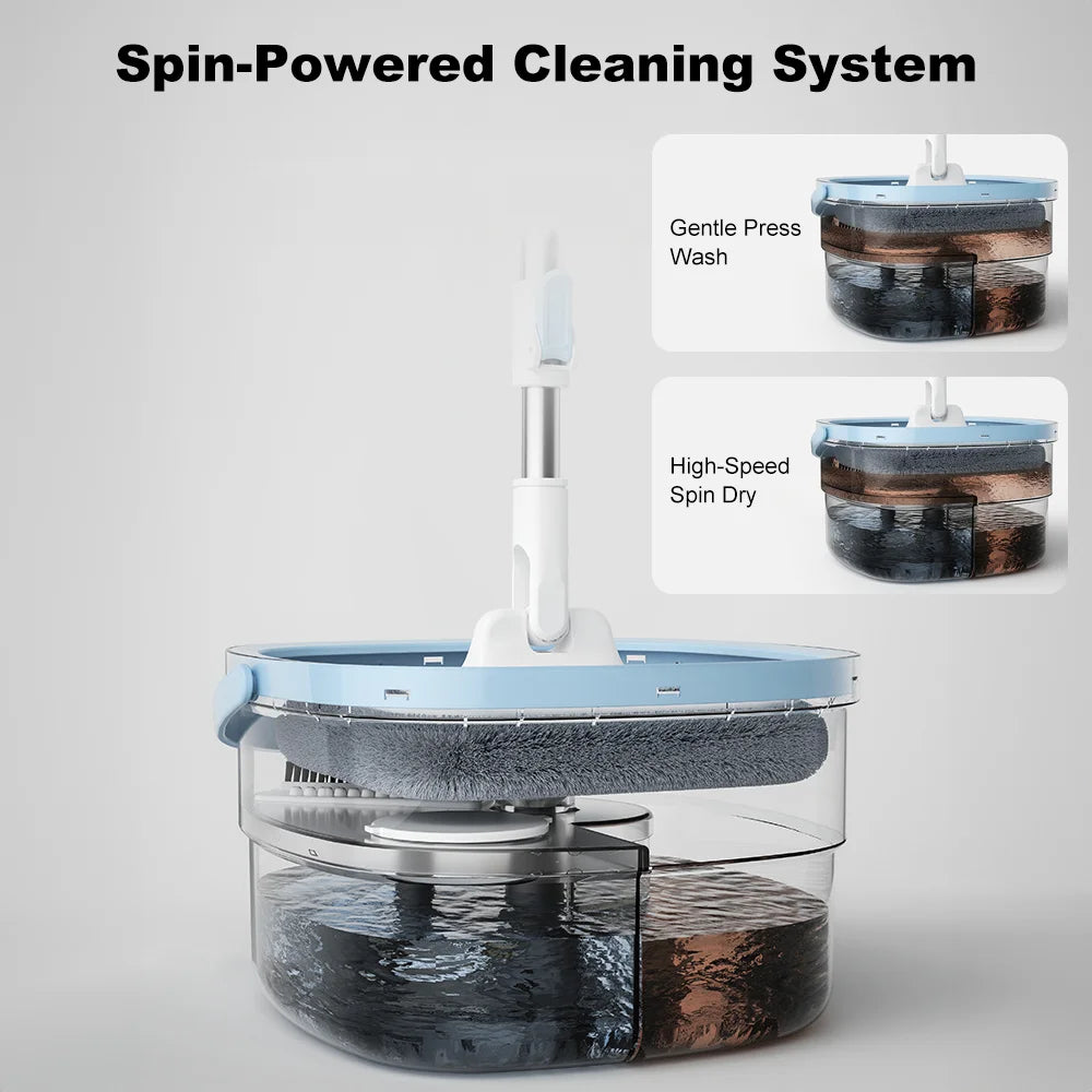 Folding Mop Bucket Easy-to-Clean Rectangular Camping Bucket Large Capacity Washing Basin Household Cleaning Bathroom Accessories