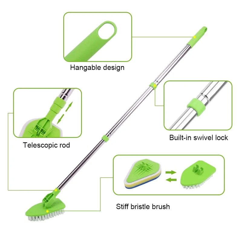 Telescopic Mop Floor Tiles Wall Clean Mop Handle Home Windows Kitchen Mop Sweeper Broom Clean Tools