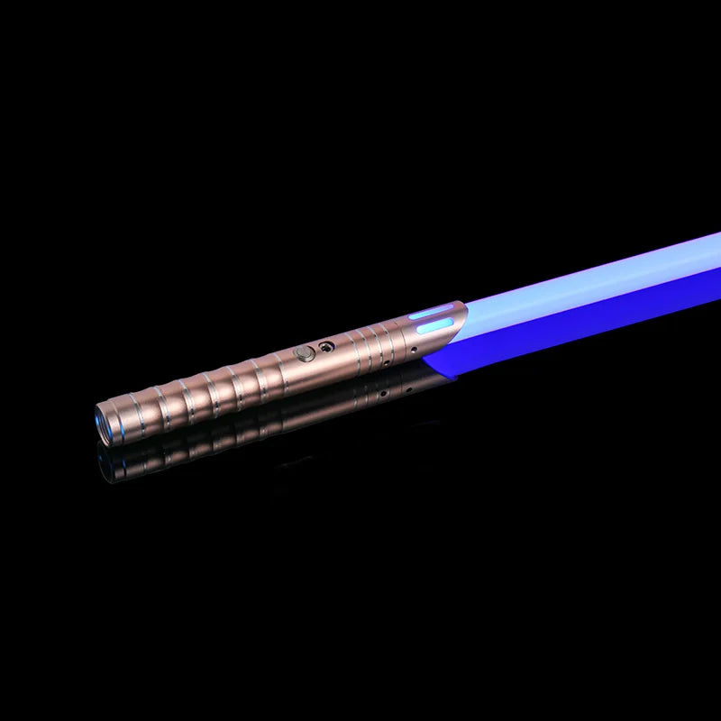 Light up Saber 16 Colors & Sounds RGB Light Sword Metal Handle Laser Sword Toys Light Quiet Mode Children Cosplay Christmas Gift