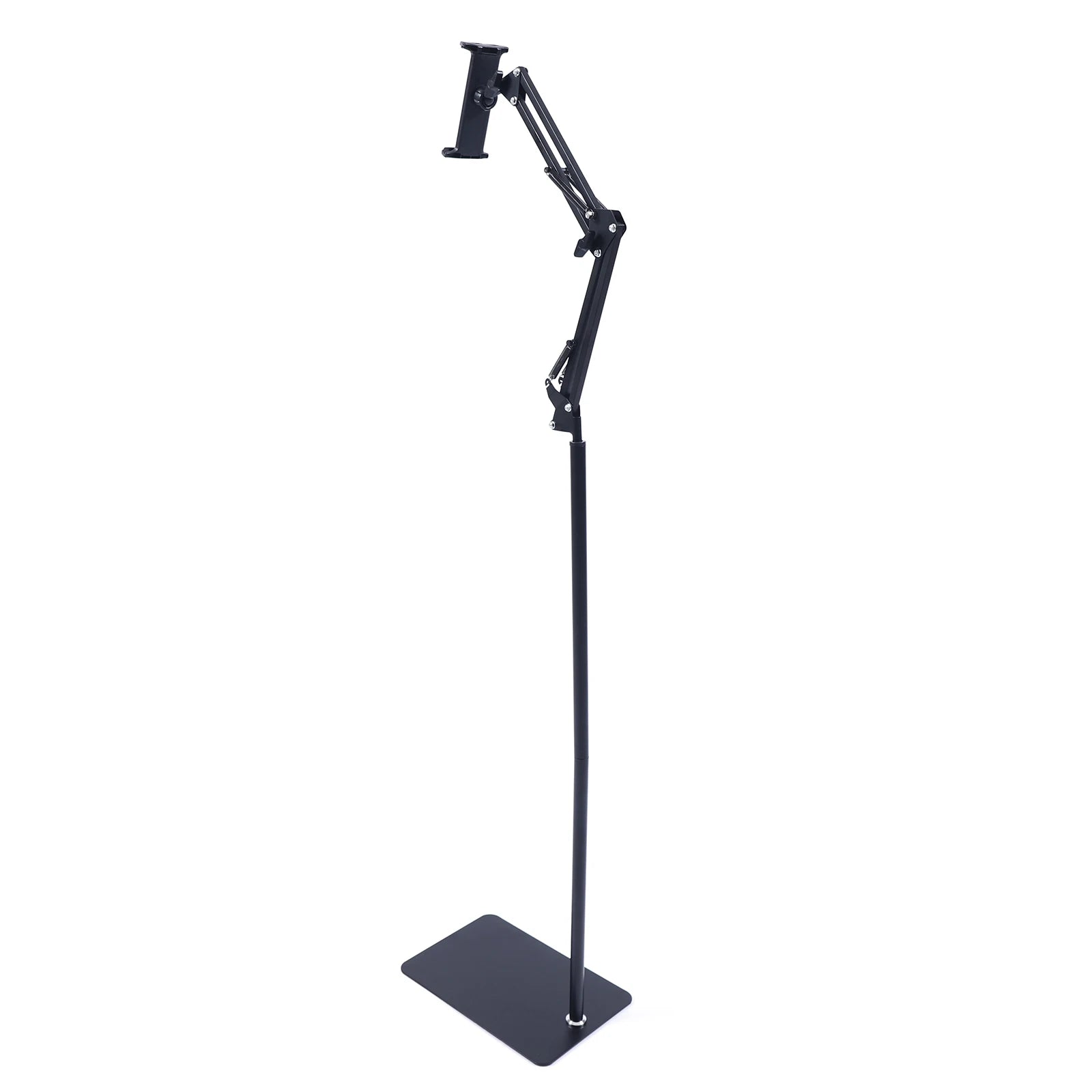 Universal Ipad Stand Floor Tablet Bracket Adjustable Flexible Rotation Phone Holder 360° rotating Stand Support 4.72-7.09in