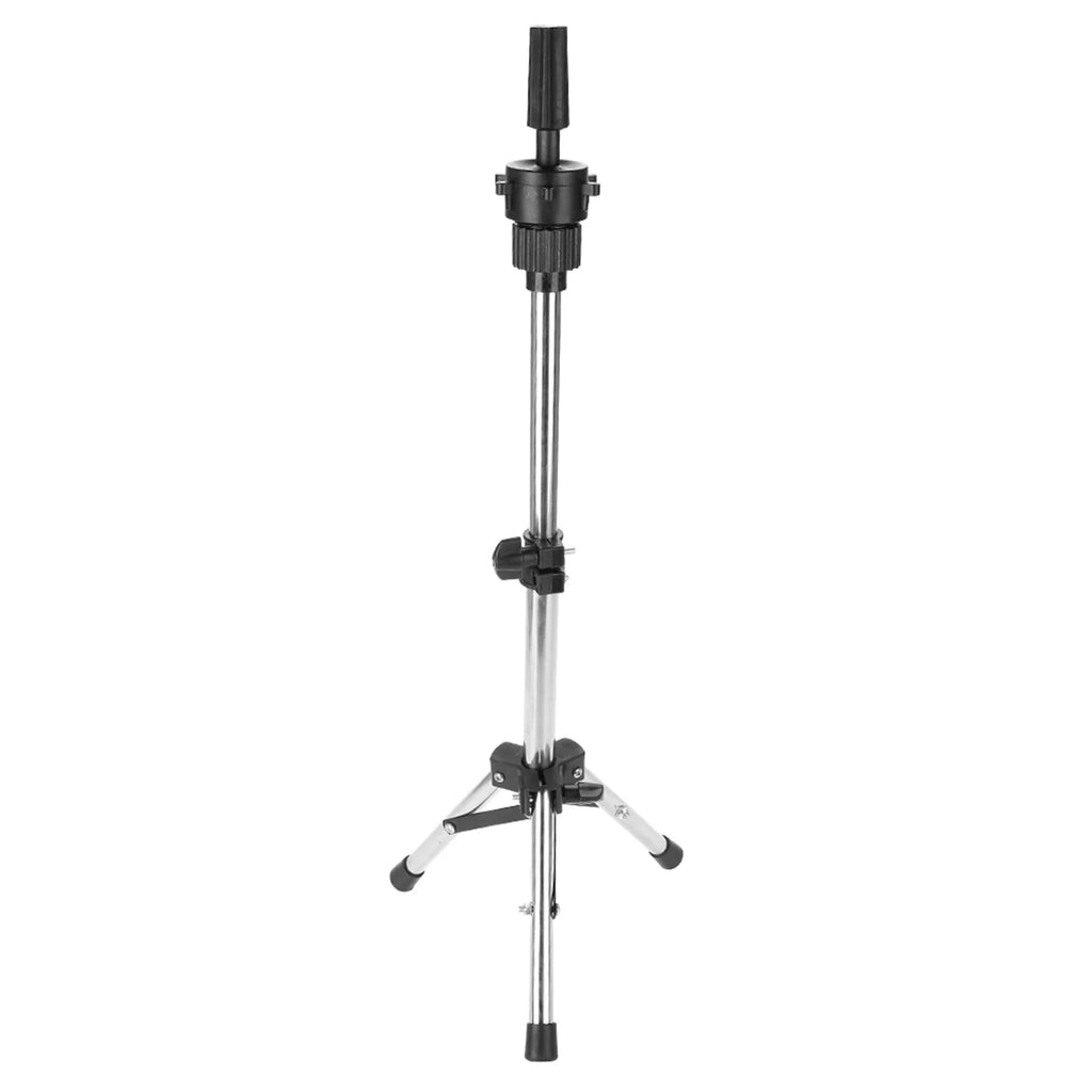 Hair Mannequin Hair Styling Training Hairdressing Training Head Holder Adjustable Salon Model Mannequin Head Tripod Stand Silver