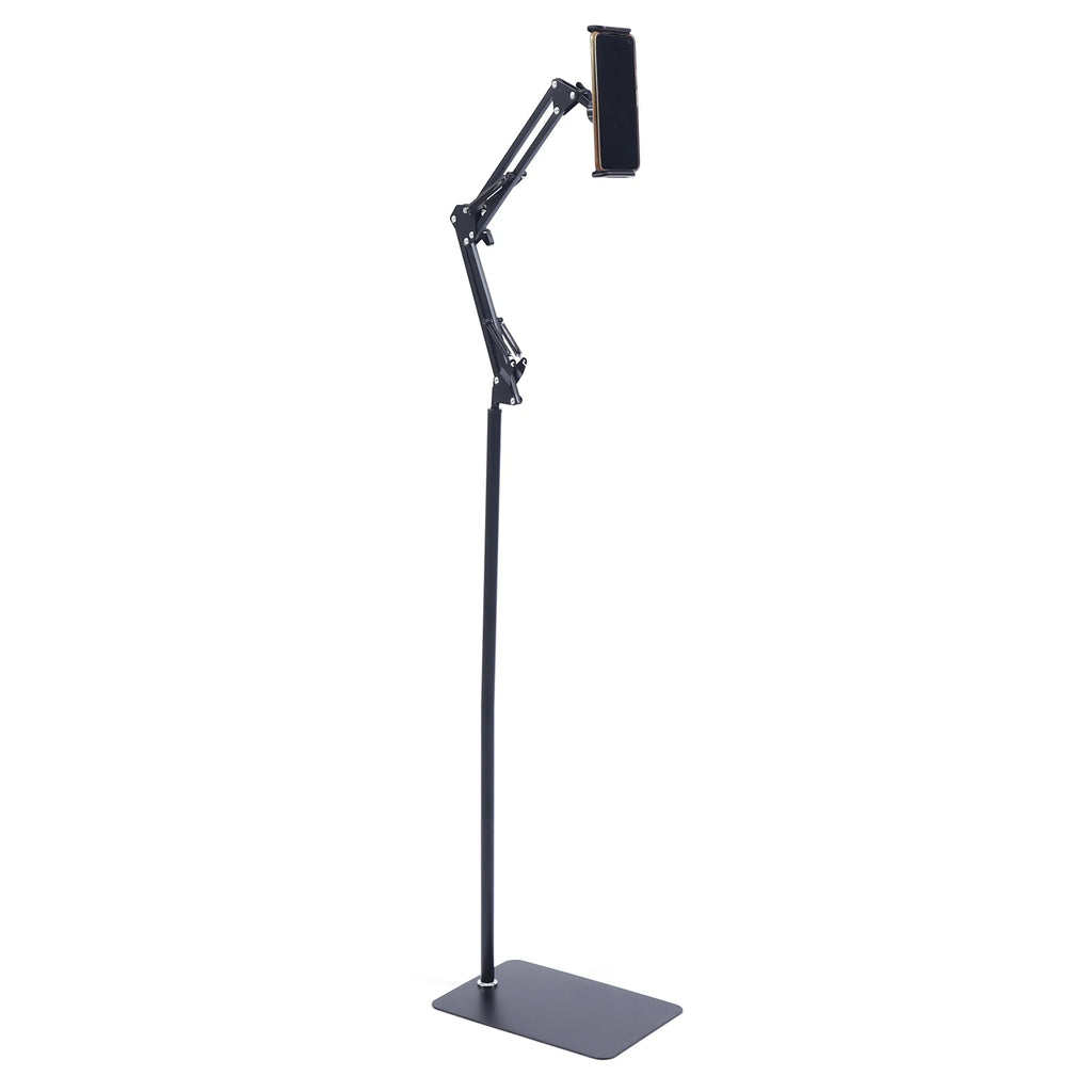 Universal Ipad Stand Floor Tablet Bracket Adjustable Flexible Rotation Phone Holder 360° rotating Stand Support 4.72-7.09in