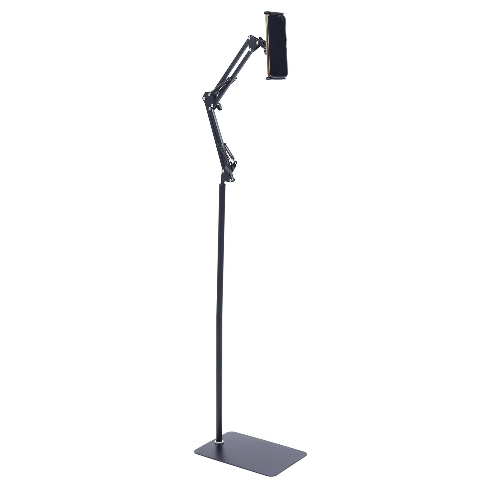 Universal Ipad Stand Floor Tablet Bracket Adjustable Flexible Rotation Phone Holder 360° rotating Stand Support 4.72-7.09in
