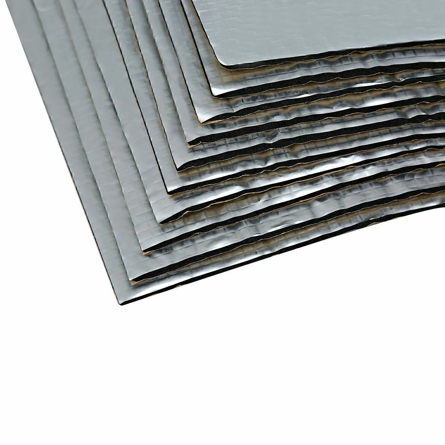 10 SHEETS SOUND DEADENING MAT CAMPER VAN FOR VW CAR BUTYL FOIL AUDIO PANEL NEW